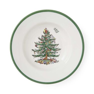 Christmas Tree Soup Plate